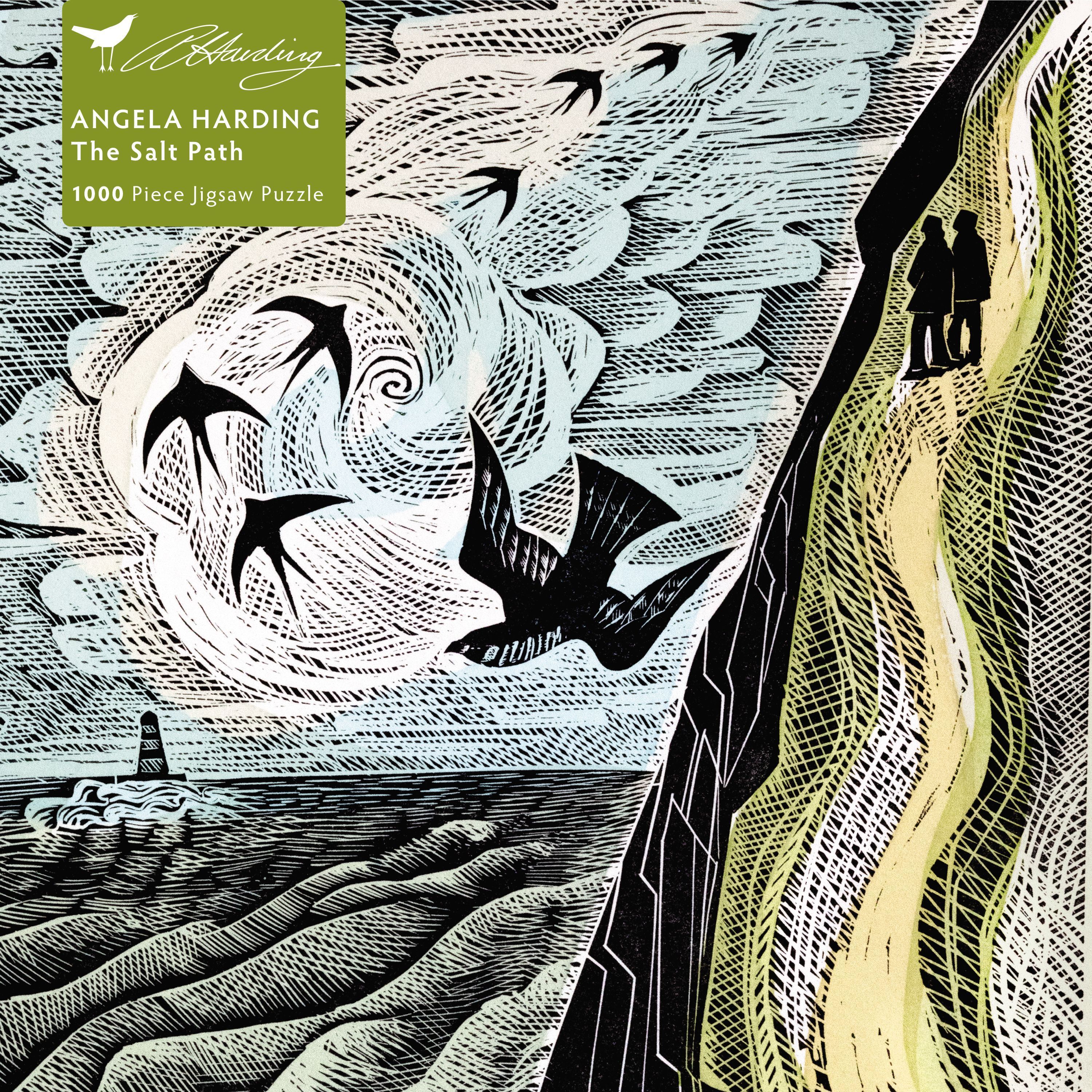 Adult Jigsaw Puzzle Angela Harding: Cornish Path By Flame Tree Studio
