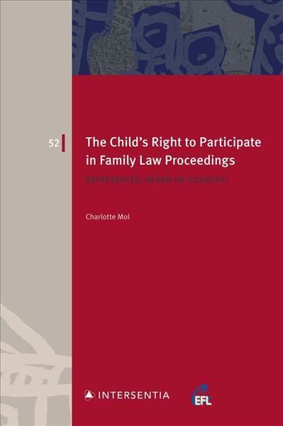 The Child's Right to Participate in Family Law Proceedings (Paperback)