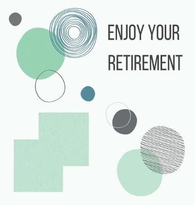 Happy Retirement Guest Book with lined pages (hardback) 9781839900556