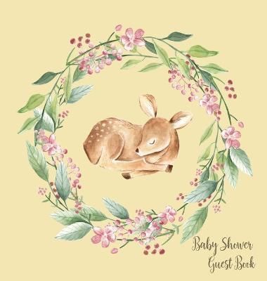 Woodland Baby Shower Guest Book (Hardcover) By Bell 9781839900693
