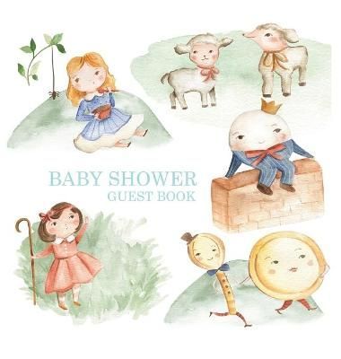Nursery Rhyme Baby Shower Guest Book By Bell, Lulu and 9781839900716