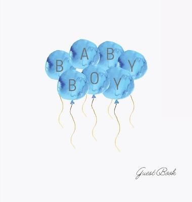 Boy baby shower guest book (Hardback) By Bell, Lulu and 9781839900877