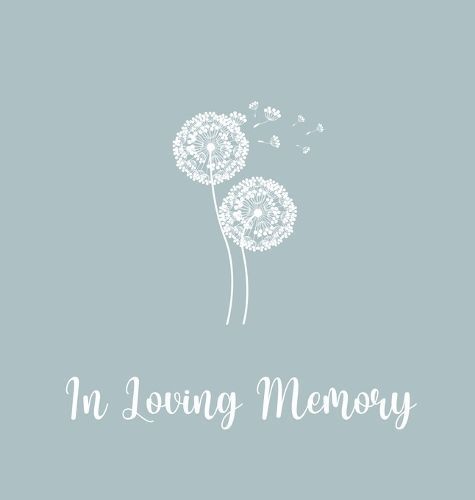 Celebration of Life, Funeral Book, Condolence Book to Sign (Hardback Cover)