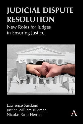 Judicial Dispute Resolution By Lawrence Susskind 9781839988981