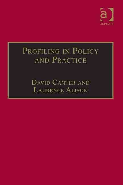 Profiling in Policy and Practice 9781840147797 (Hardback)