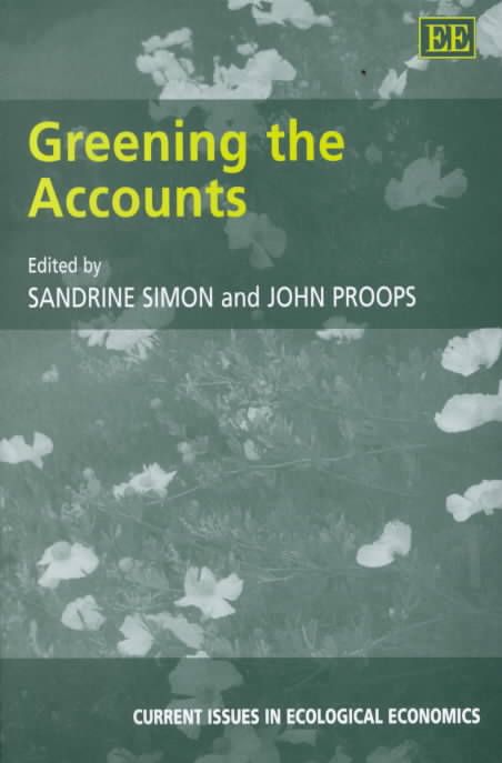 Greening the Accounts By Sandrine Simon 9781840640571 (Hardback)
