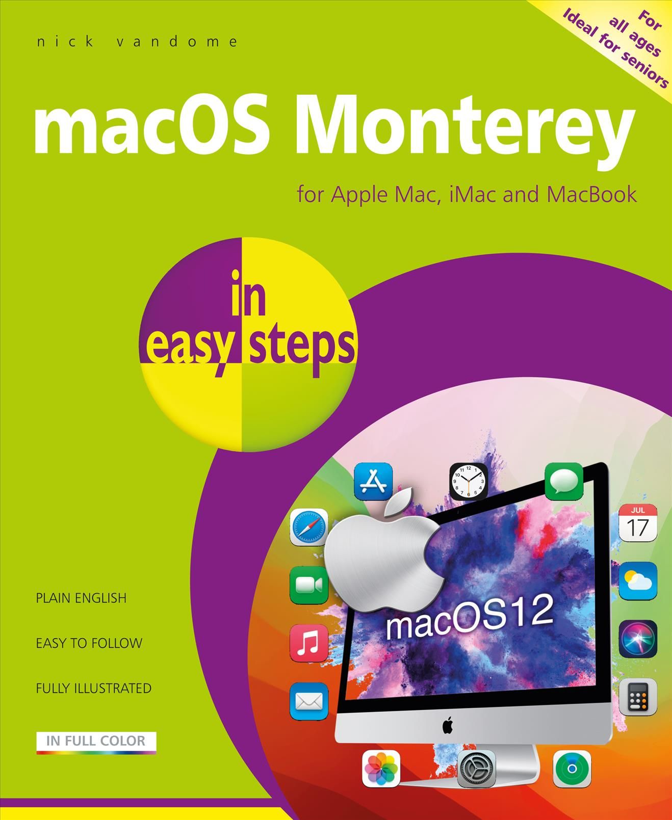 MacOS Monterey in Easy Steps By Nick Vandome 9781840789461 (Paperback)