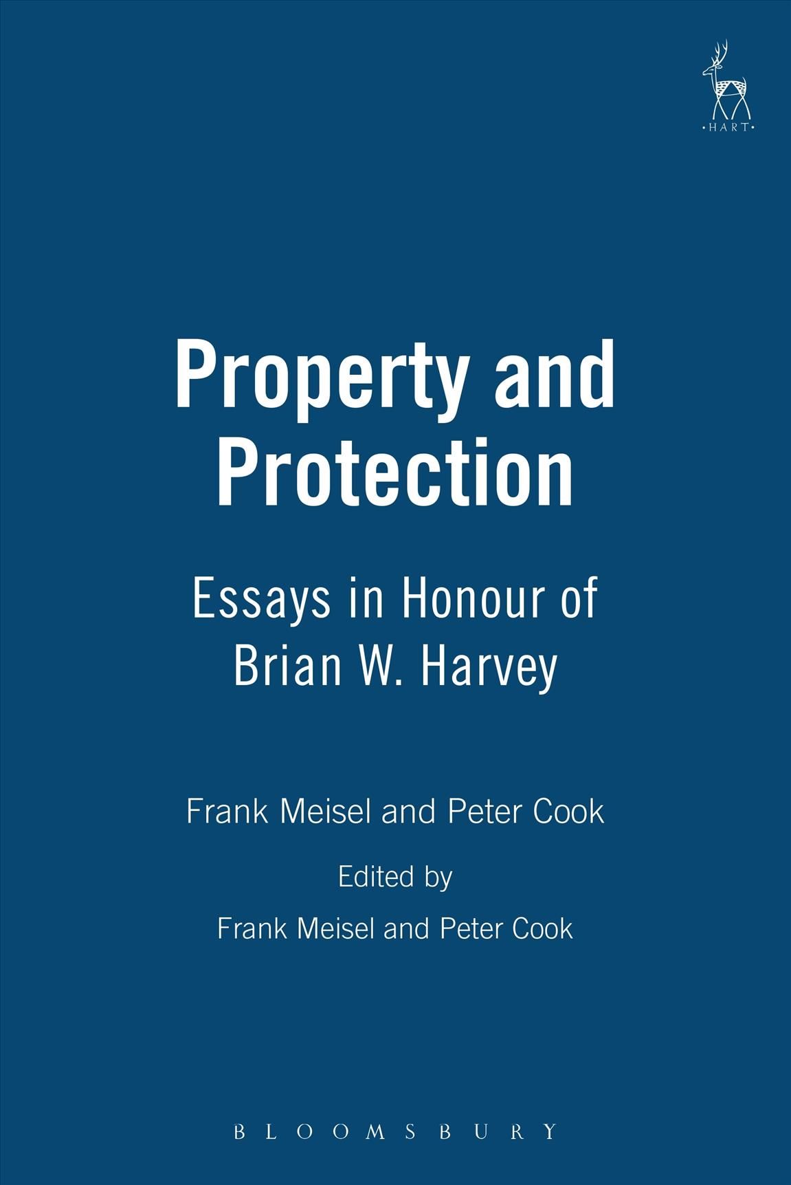 Property and Protection: Essays in Honour of Brian Harvey (Hardback)