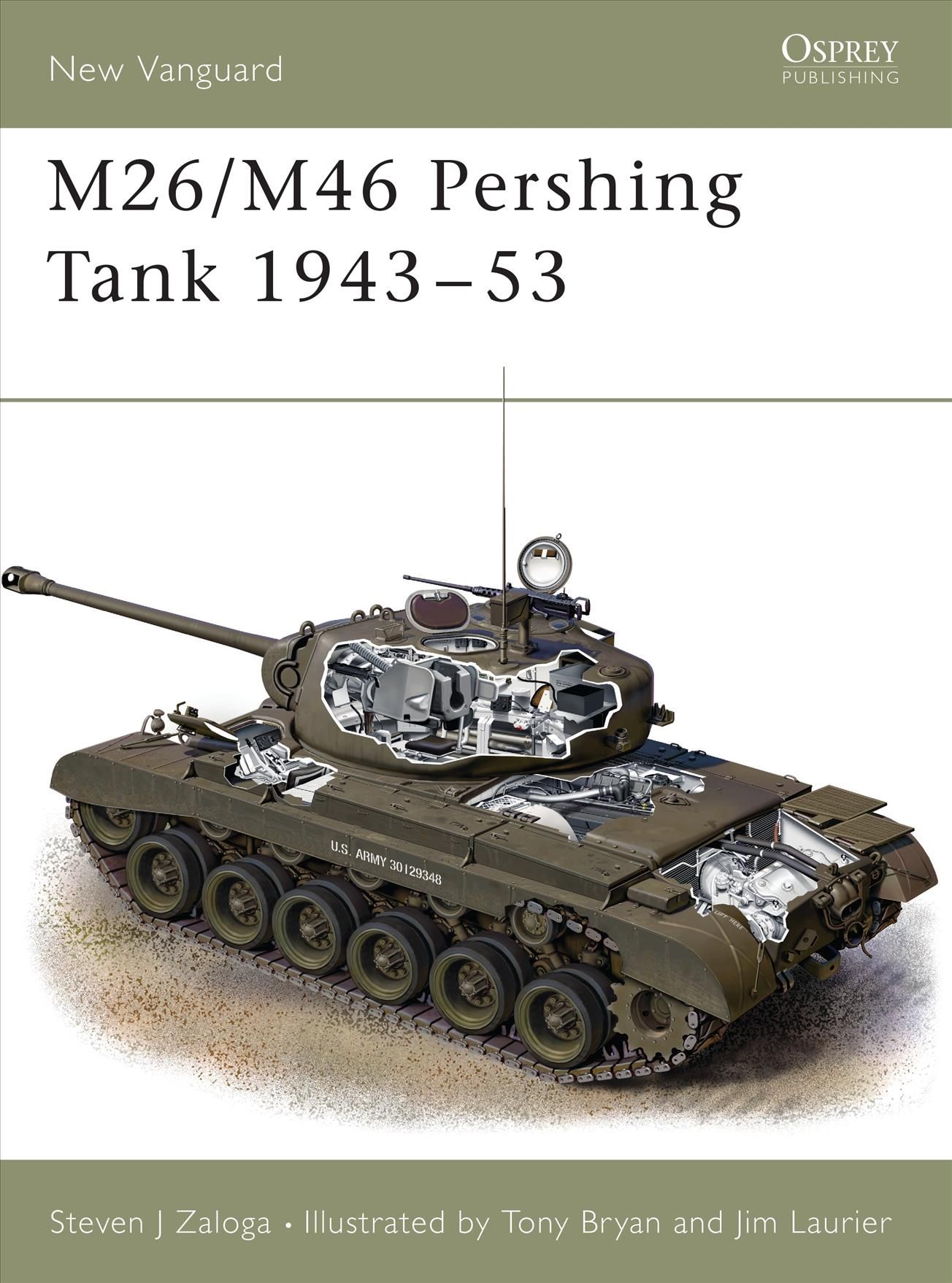 M26/M46 Pershing Tank 1943-53 By Steven J. (Author) Zaloga (Paperback)