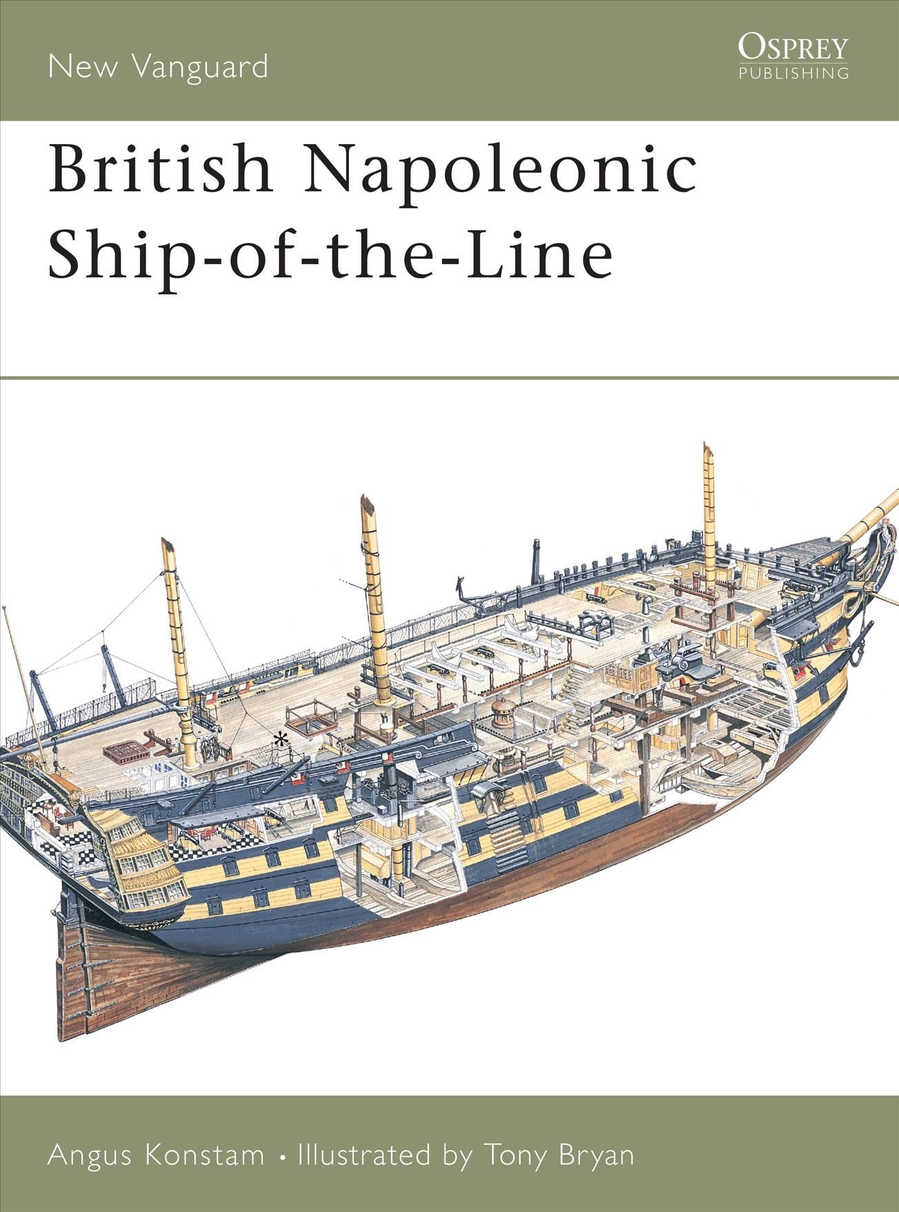 British Napoleonic Ship-of-the-Line By Angus Konstam, Tony Bryan