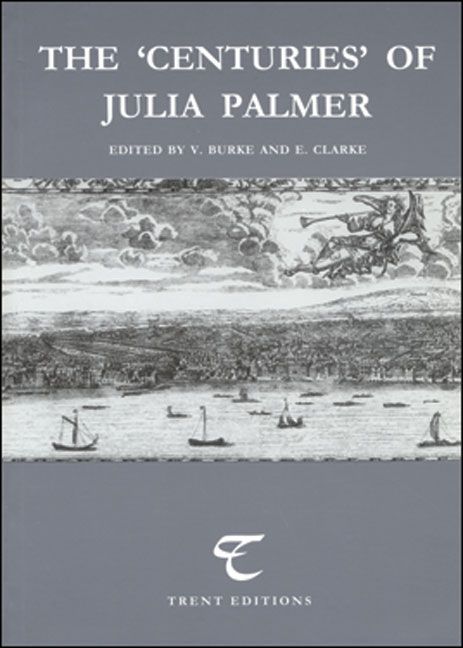 The Centuries of Julia Palmer By Julia Palmer 9781842330616