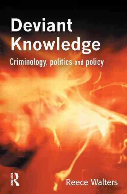 Deviant Knowledge By Reece Walters 9781843920298 (Paperback)