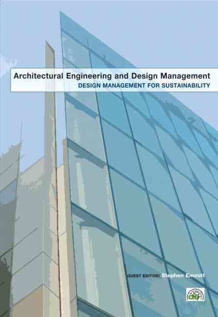 Design Management for Sustainability By Stephen Emmitt 9781844078950