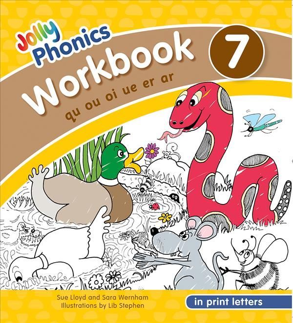 Jolly Phonics Workbook 7 By Sue Lloyd 9781844146819 (Paperback)