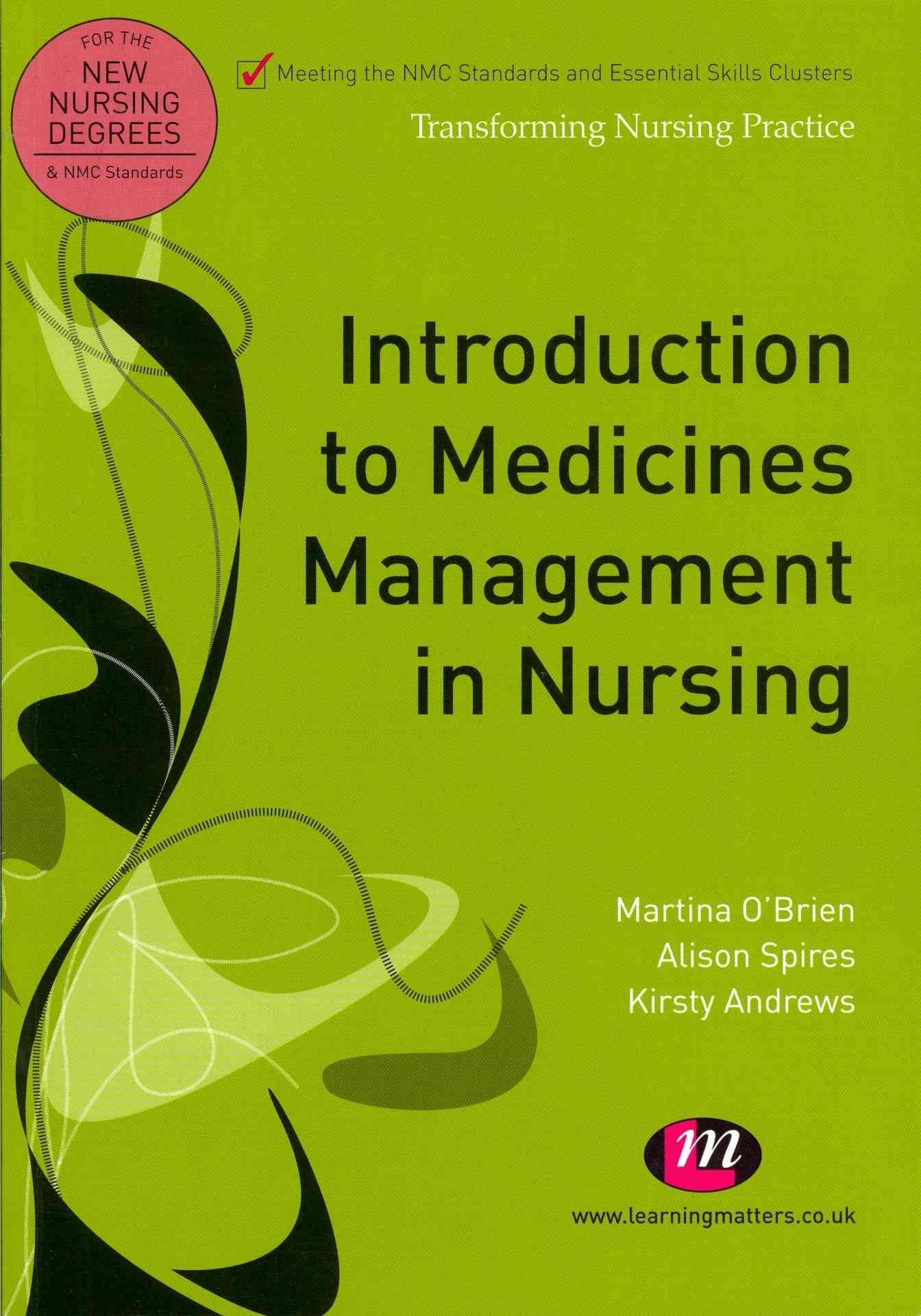 Introduction to Medicines Management in Nursing 9781844458455