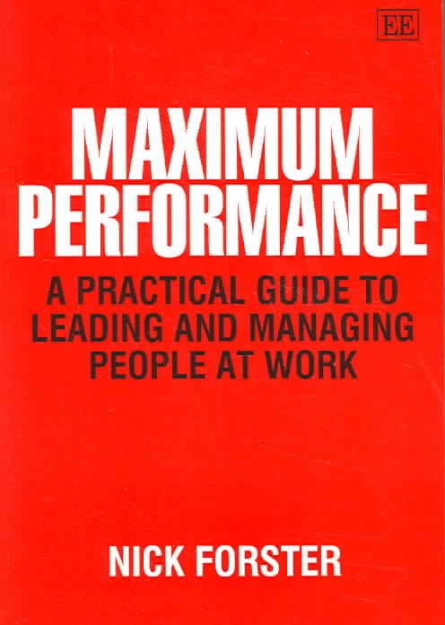 Maximum Performance By Nick Forster 9781845423780 (Paperback)