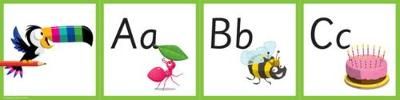 Penpals for Handwriting Alphabet Wall Frieze By Not Available (NA)