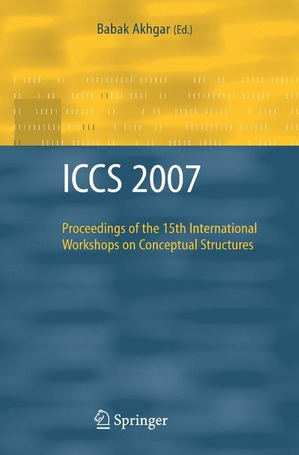 ICCS 2007 9781846289903 (Paperback)
