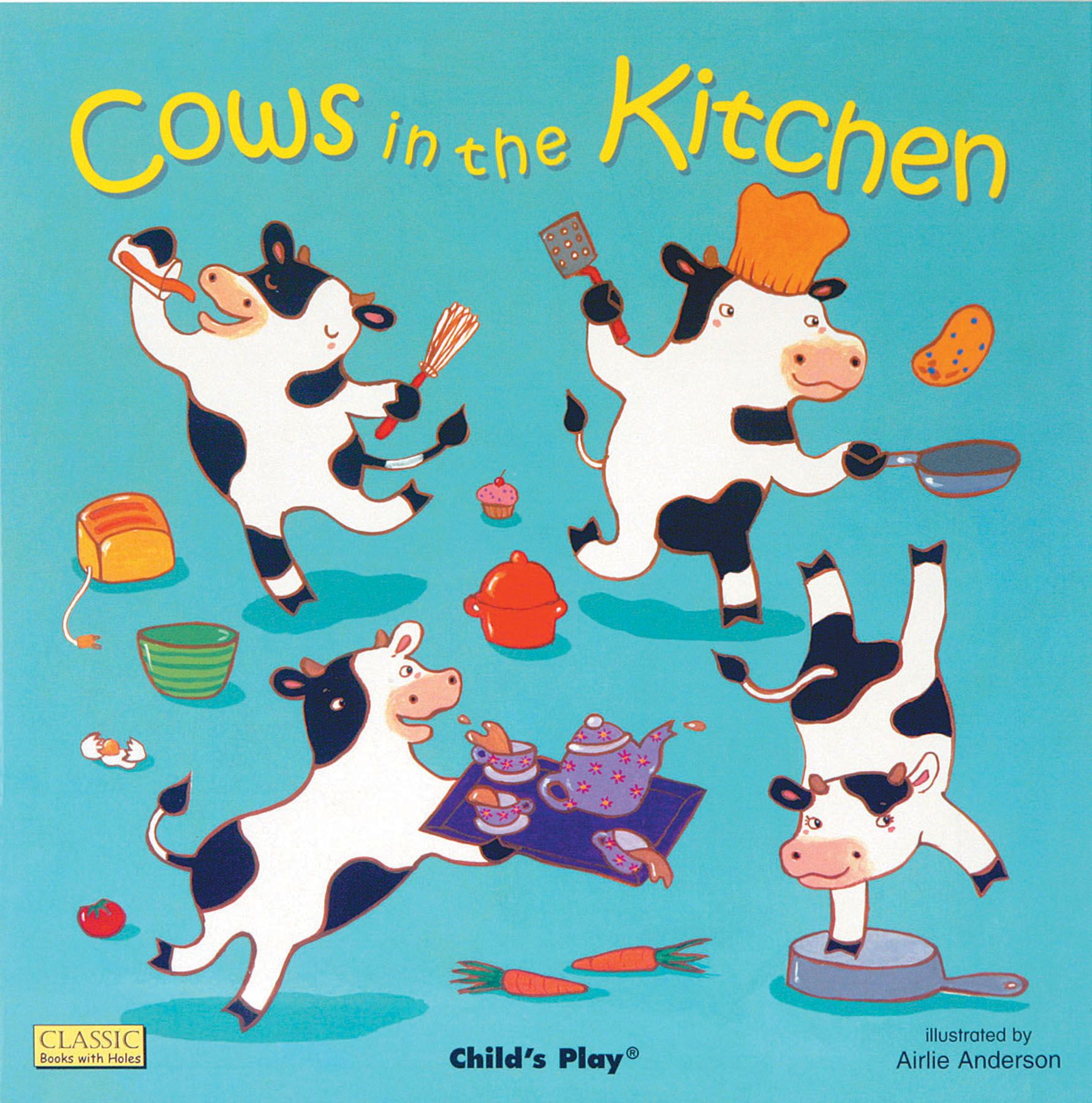 Cows in the Kitchen By Airlie Anderson 9781846432088 (Big book)