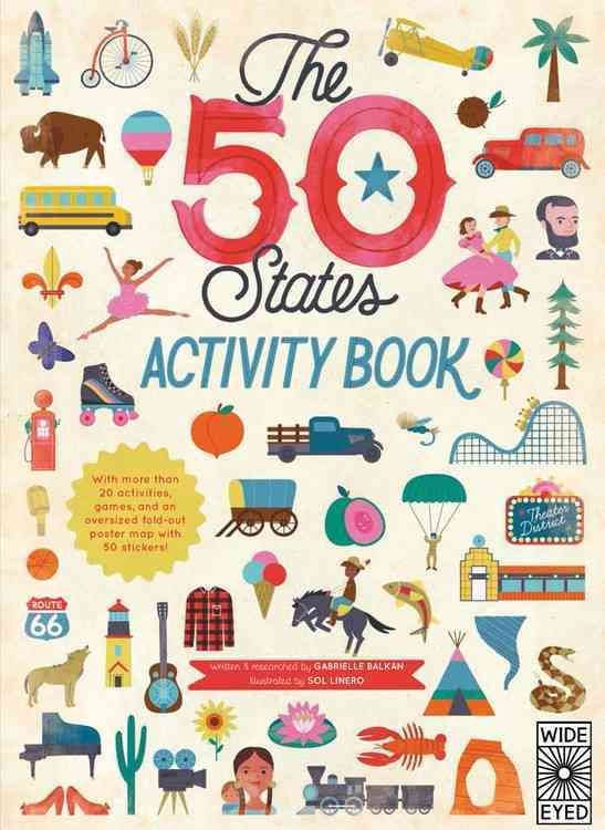 The 50 States: Activity Book 9781847808622 (Paperback)