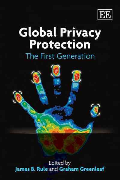 Global Privacy Protection By James B. Rule 9781848440630 (Hardback)
