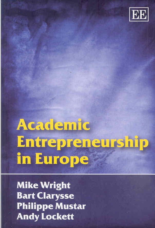 Academic Entrepreneurship in Europe By Mike Wright 9781848441804
