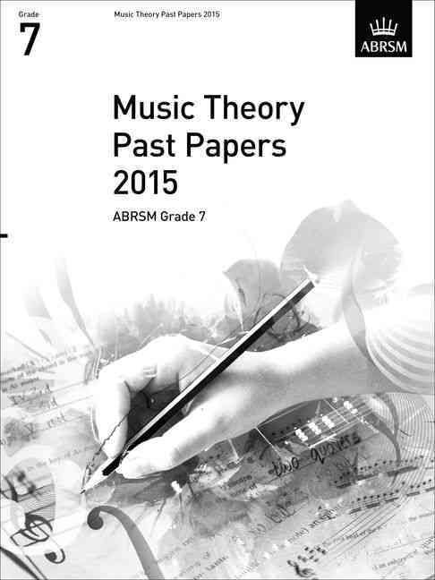 Abrsm Music Theory Past Papers 2015 9781848497610 (Book)