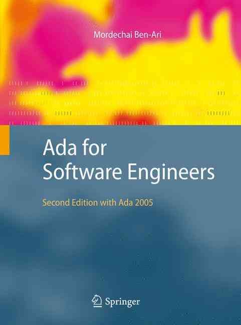Ada for Software Engineers By M. Ben-Ari 9781848823136 (Paperback)