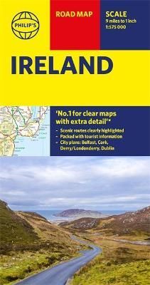 Philip's Ireland Road Map By Philip's Maps 9781849075503 (Sheet map)