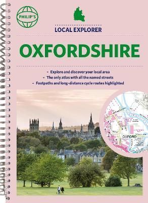 Philip's Oxfordshire By Philip's Maps 9781849076326 (Spiral bound)