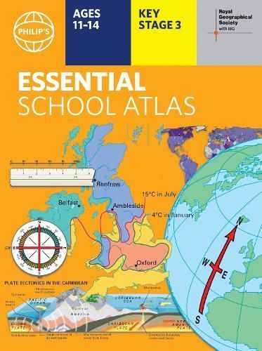 Philip's Essential School Atlas 9781849076951 (Paperback)