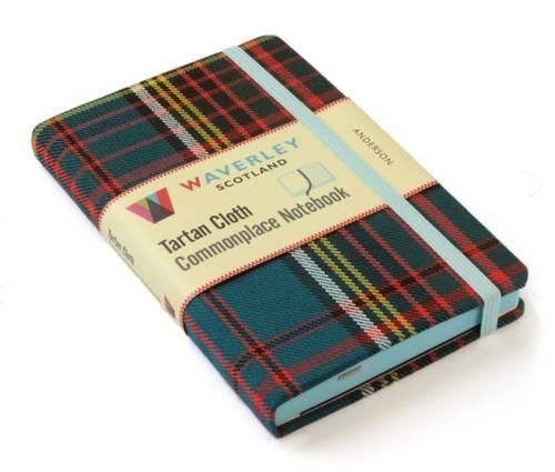 Waverley (M): Anderson Tartan Cloth Commonplace Notebook 9781849344074