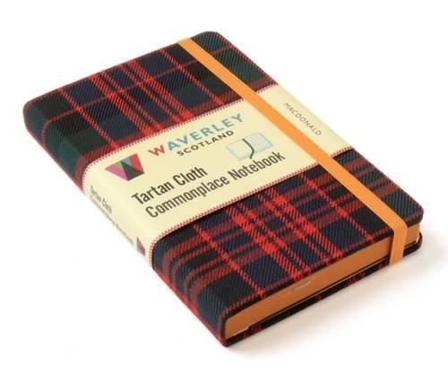 Waverley (M): MacDonald Tartan Cloth Commonplace Notebook (Hardback)