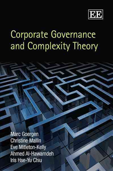 Corporate Governance and Complexity Theory By Marc Goergen (Hardback)