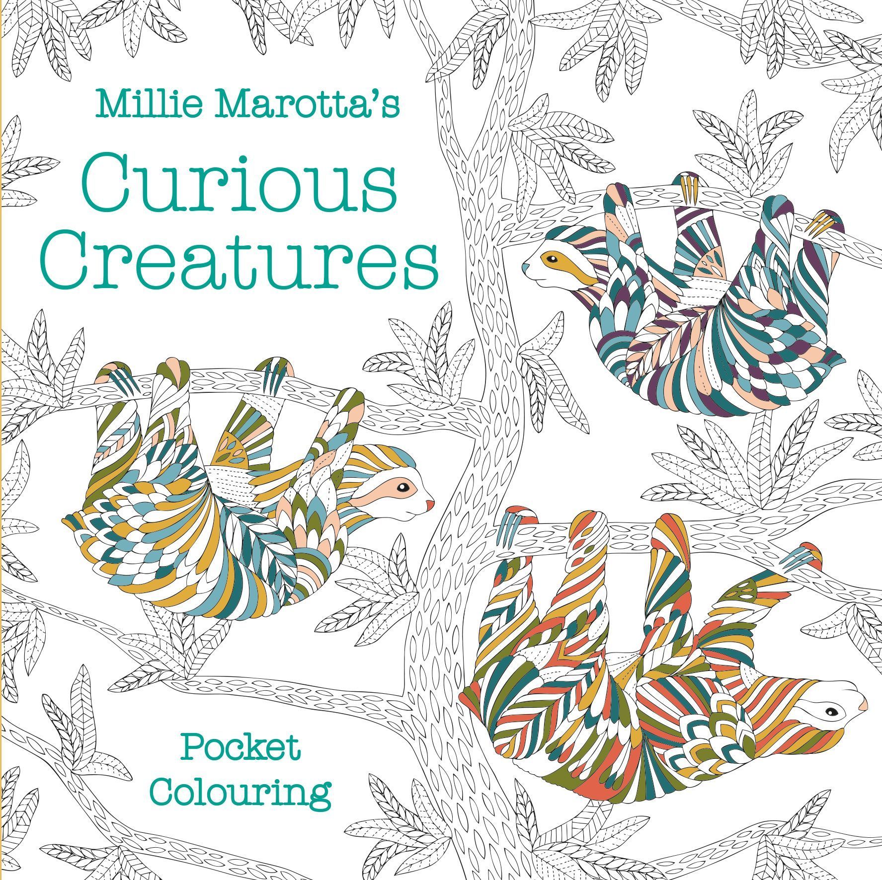 Millie Marotta's Curious Creatures Pocket Colouring By Millie Marotta