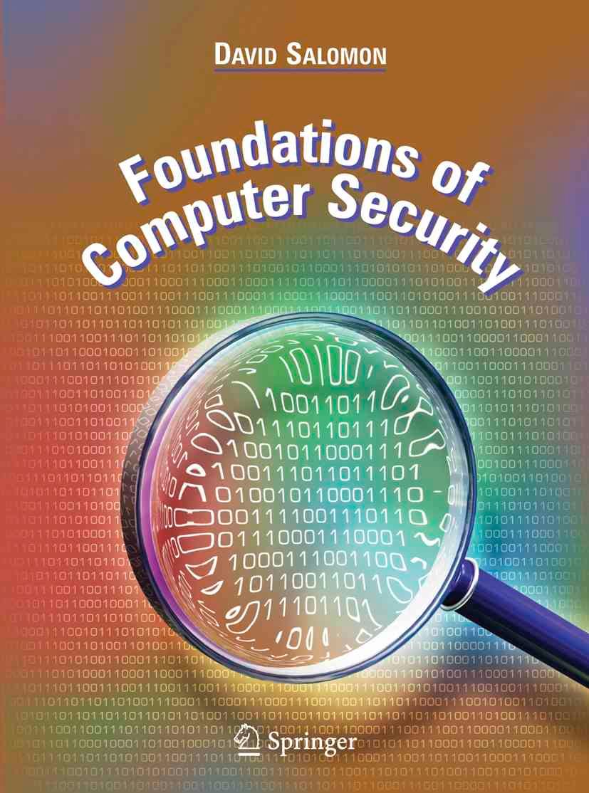 Foundations of Computer Security By D. Salomon 9781849965606