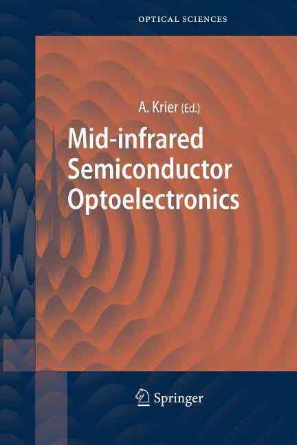 Mid-Infrared Semiconductor Optoelectronics By A. Krier 9781849965613