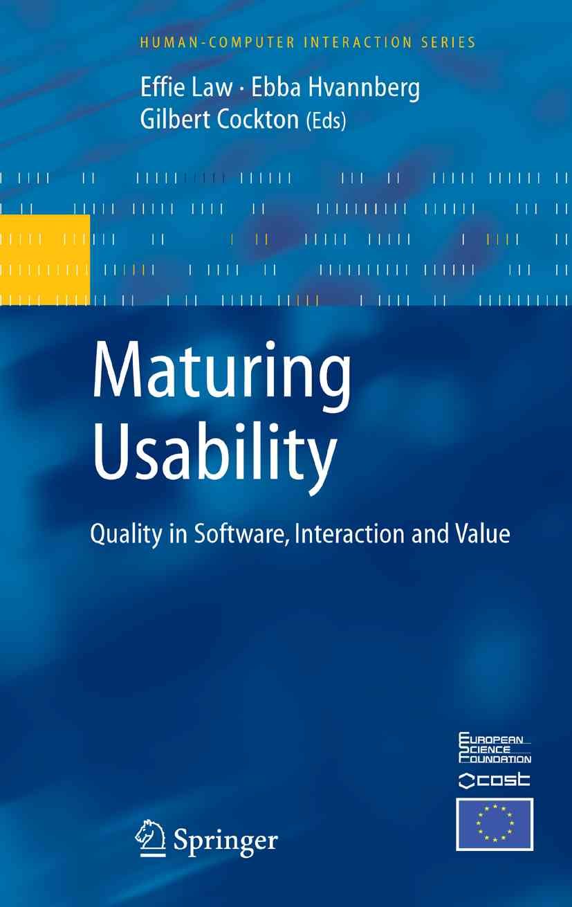 Maturing Usability 9781849966818 (Paperback)