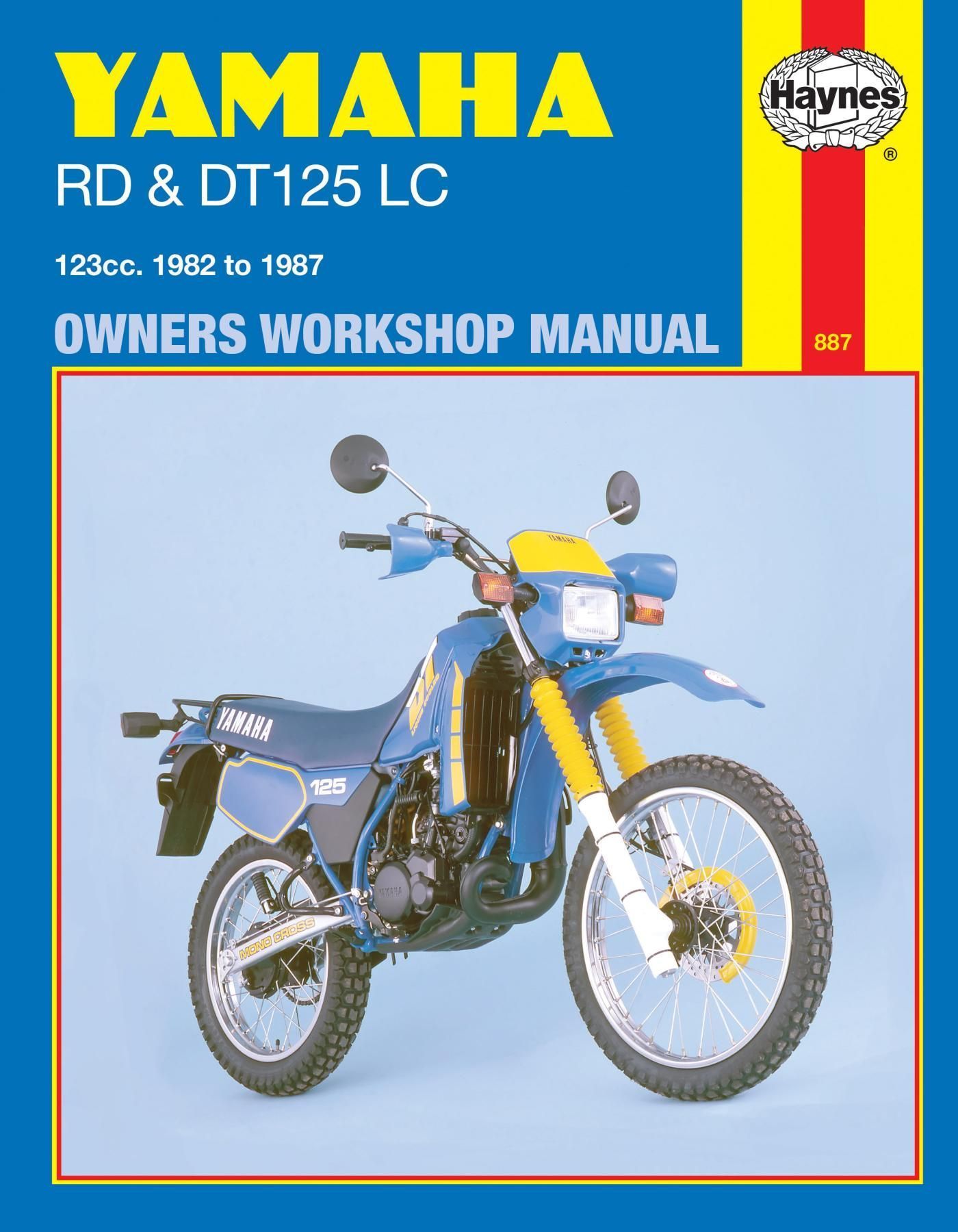 Yamaha RD & DT125LC (82 - 87) Haynes Repair Manual 9781850104179