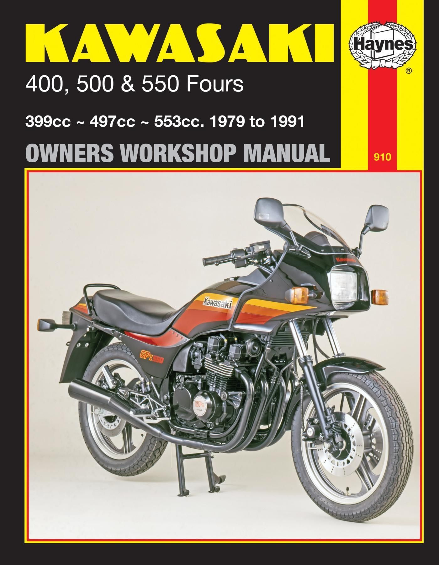 Kawasaki 400, 500 & 550 Fours (79 - 91) By Haynes Publishing