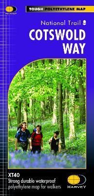 Cotswold Way XT40 By Harvey Map Services Ltd. 9781851374182