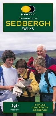 Yorkshire Dales Sedbergh Walks By Harvey Map Services Ltd.