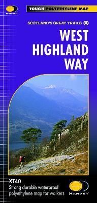 West Highland Way By Harvey Map Services Ltd. 9781851374588