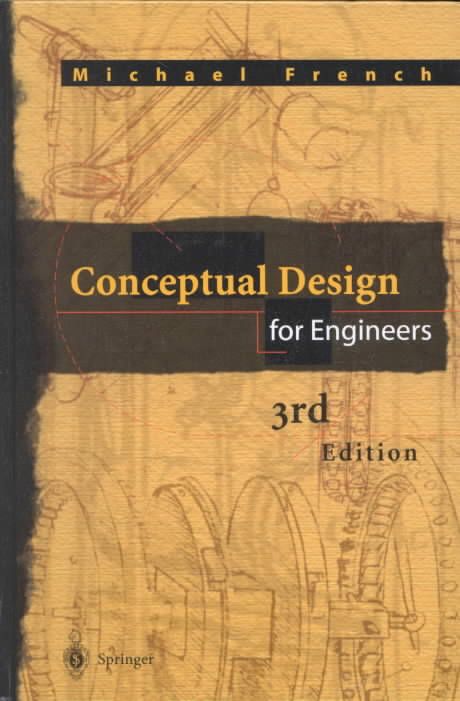 Conceptual Design for Engineers By M. J. French 9781852330279