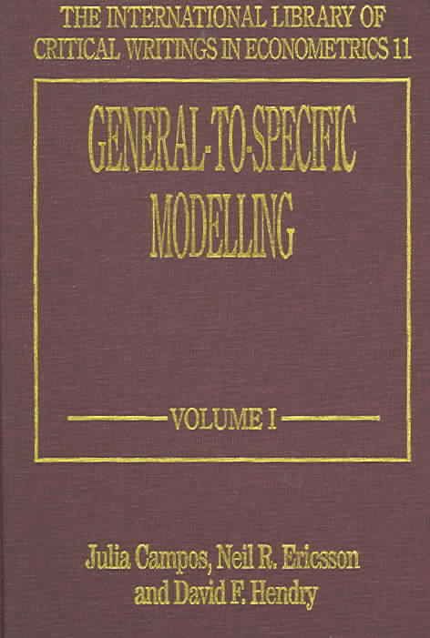 General-to-Specific Modelling By Julia Campos 9781852786694 (Hardback)