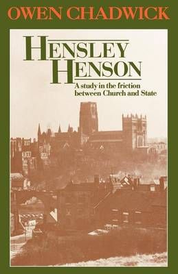 Hensley Henson By Owen Chadwick 9781853110863 (Paperback)