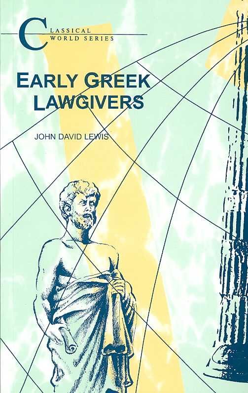 Early Greek Lawgivers By Lewis, John David 9781853996979 (Paperback)