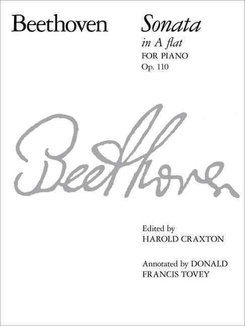 Piano Sonata in A Flat, Op. 110 9781854720382 (Sheet music)