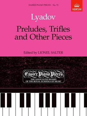 Preludes, Trifles and Other Pieces 9781854723673 (Sheet music)