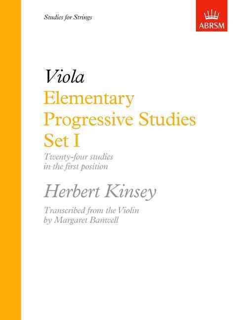Elementary Progressive Studies, Set I for Viola 9781854725271